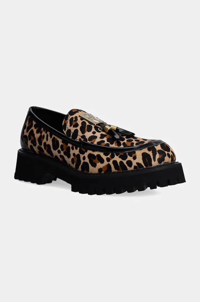 Dkny bőr mokaszin Gillian nappa bőr fekete K3447567.LEO