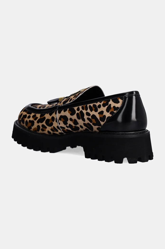 Cipők Dkny bőr mokaszin Gillian K3447567.LEO fekete