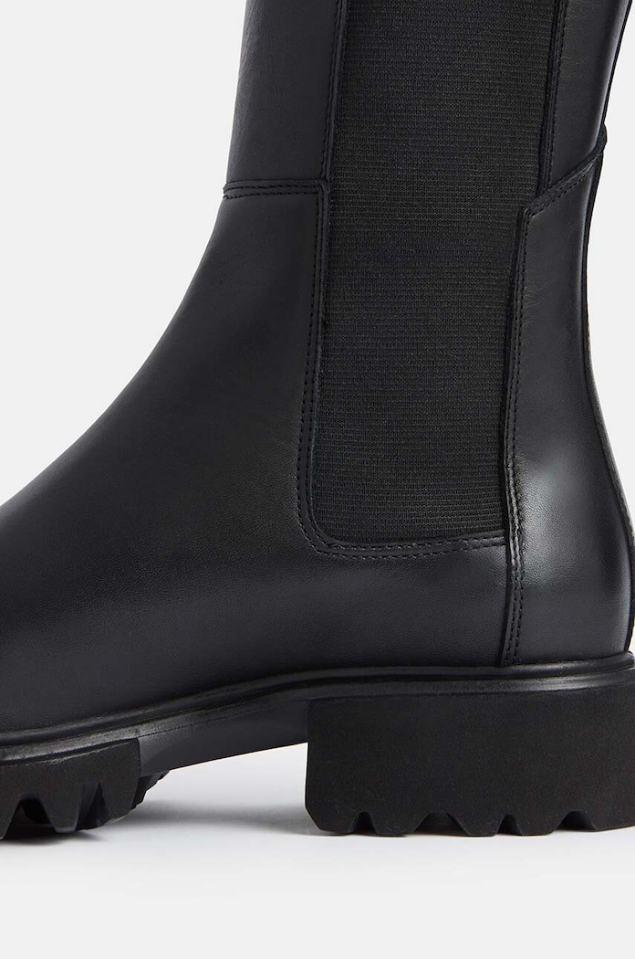 Kozačky AllSaints Maeve Boot černá W098FB