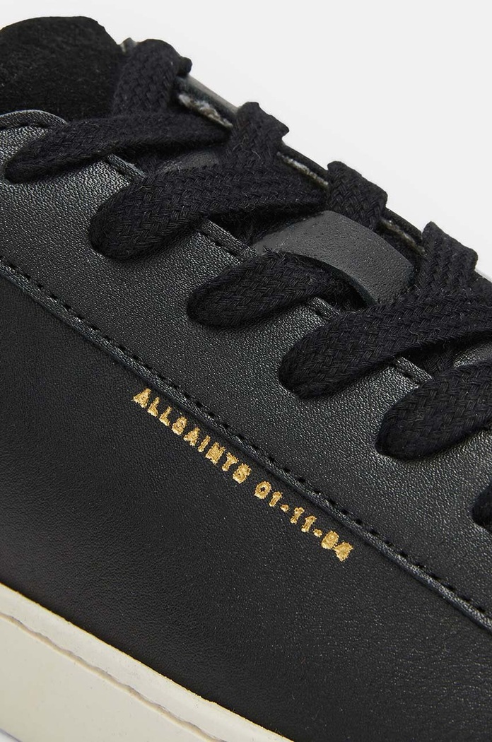 Obuv Kožené tenisky AllSaints Shana Sneaker W105FB čierna