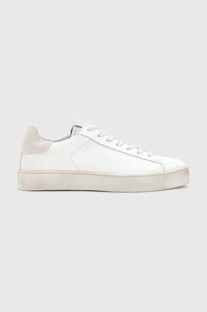 Kožne tenisice AllSaints Shana Sneaker Planet friendly bijela W105FB.WHT