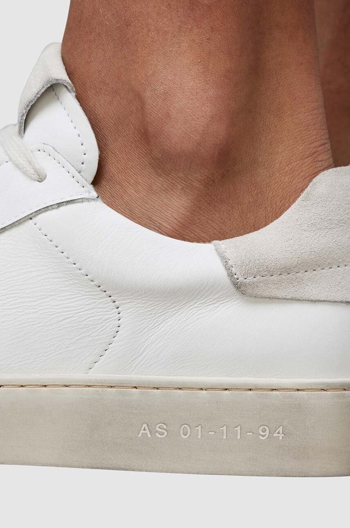 Kožne tenisice AllSaints Shana Sneaker W105FB.WHT