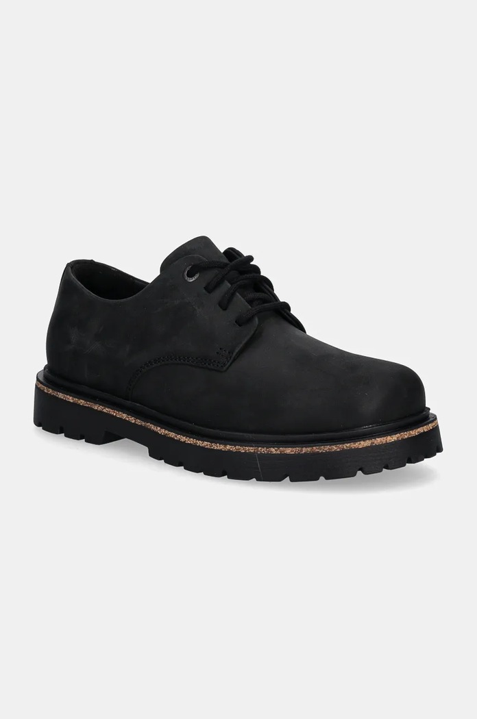Birkenstock nubuck half-shoes Highwood Lace Planet friendly black 1028137