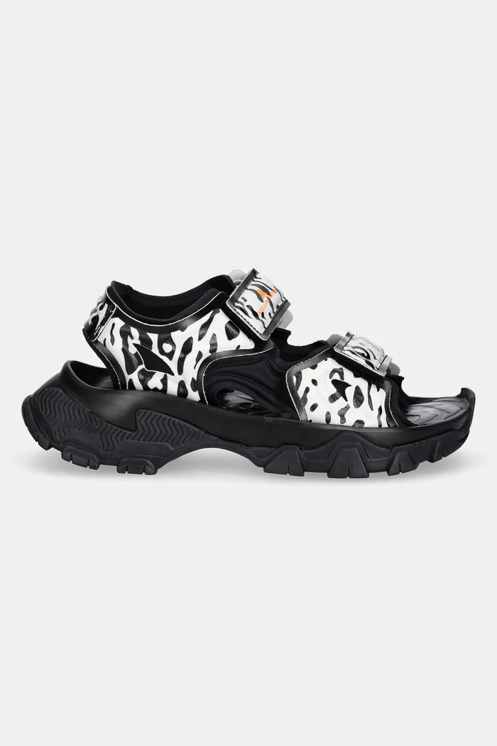 adidas by Stella McCartney Sandale Hika Sandal Canvas AOP IF1797 negru SS25