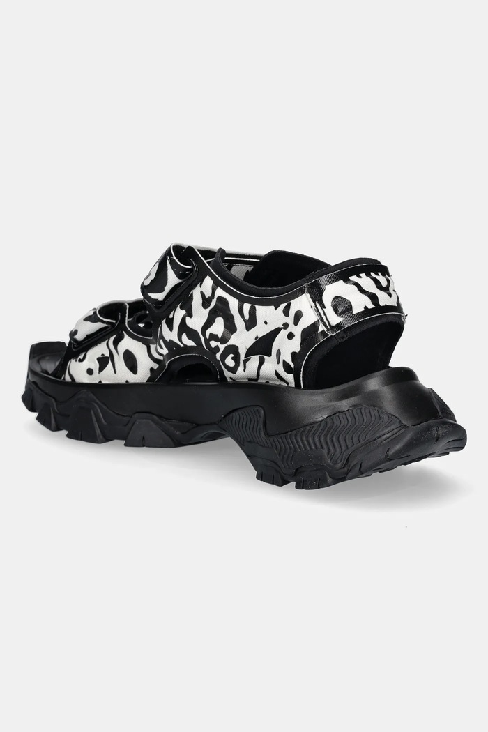 Încălțăminte adidas by Stella McCartney Sandale Hika Sandal Canvas AOP IF1797 negru