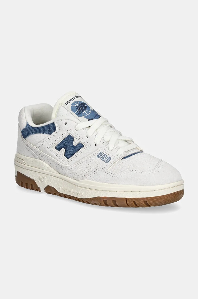 Tenisky New Balance 550 semišová koža sivá BBW550GG