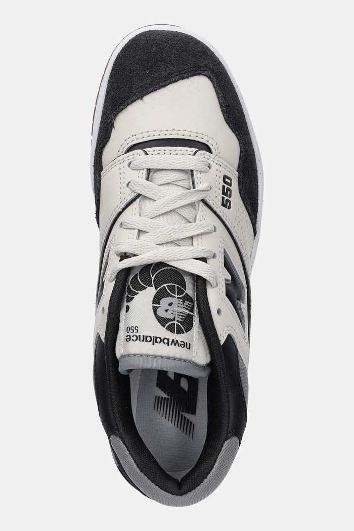 New Balance leather sneakers 550 gray BBW550HJ