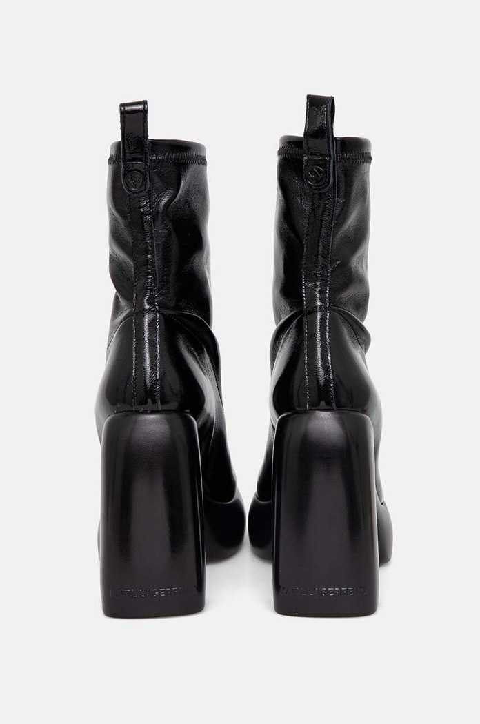 Nízké kozačky Karl Lagerfeld ASTRAGON HI černá KL33760.F0X