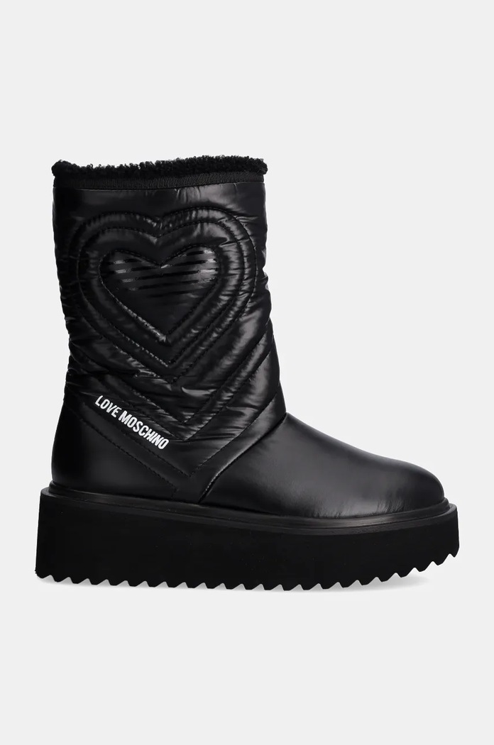 Love Moschino hócipő JA24286L0LIN600A fekete AW24