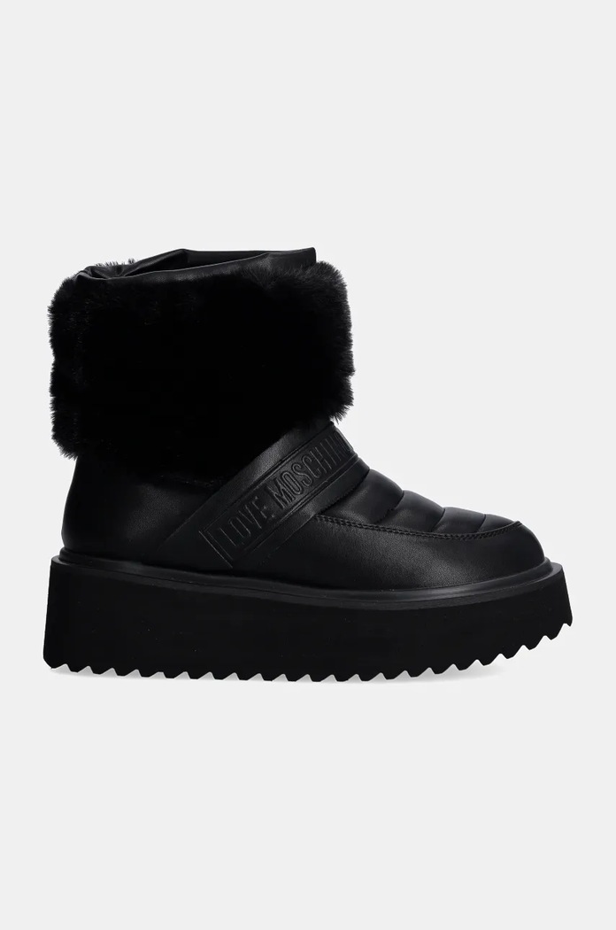 Μπότες χιονιού Love Moschino JA24296I0LIEC00B μαύρο AW24