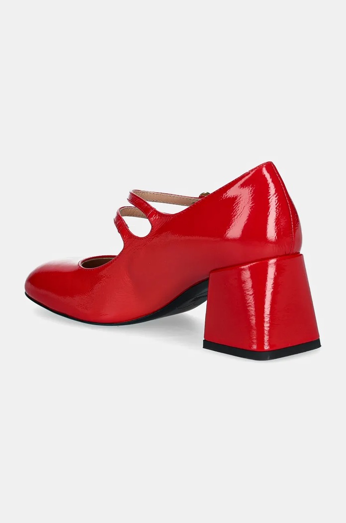 Boty Kožené lodičky Love Moschino JA10567G0LII0504 červená