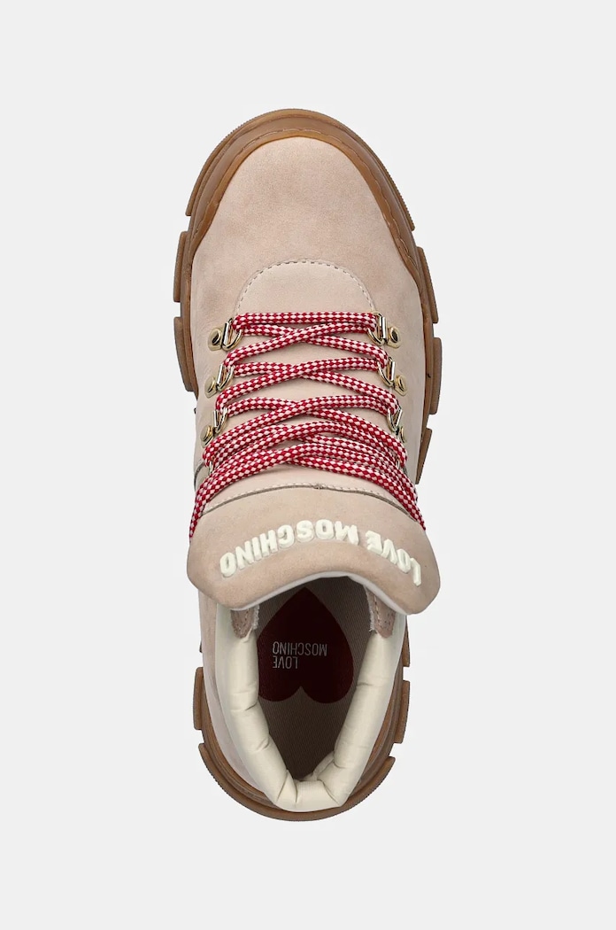 Love Moschino botki beżowy JA15494G0LIP0120