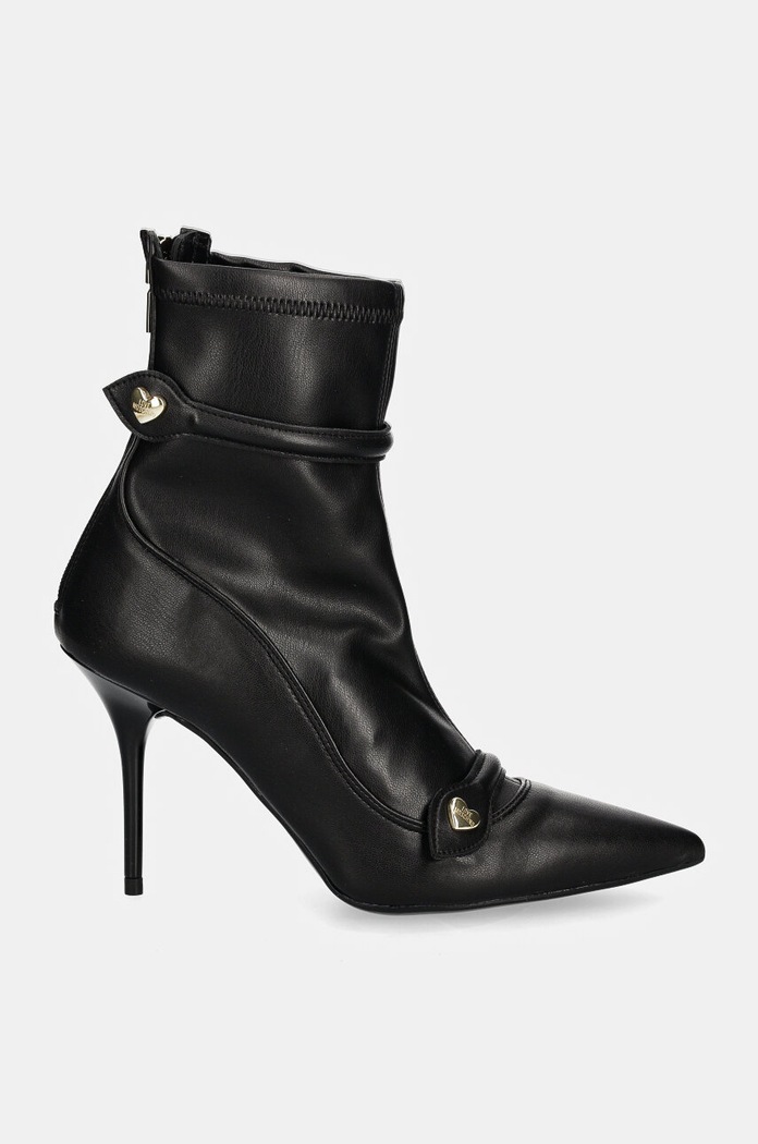 Gležnjače Love Moschino JA21099G0LIEZ000 crna AW24