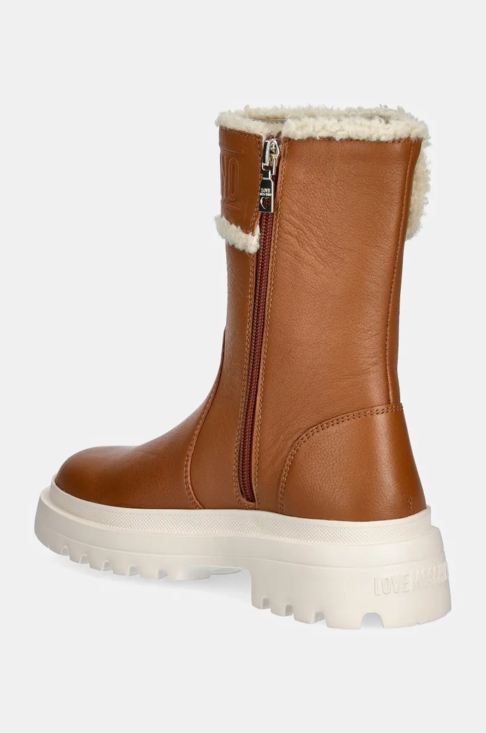 Obuv Členkové topánky Love Moschino JA24245G0LIC620A hnedá
