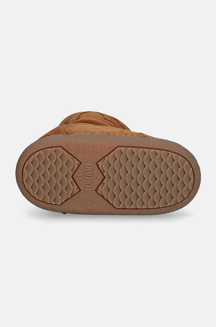 Μπότες χιονιού σουέτ Inuikii Cowboy Embroidery 75101.067.Brown καφέ