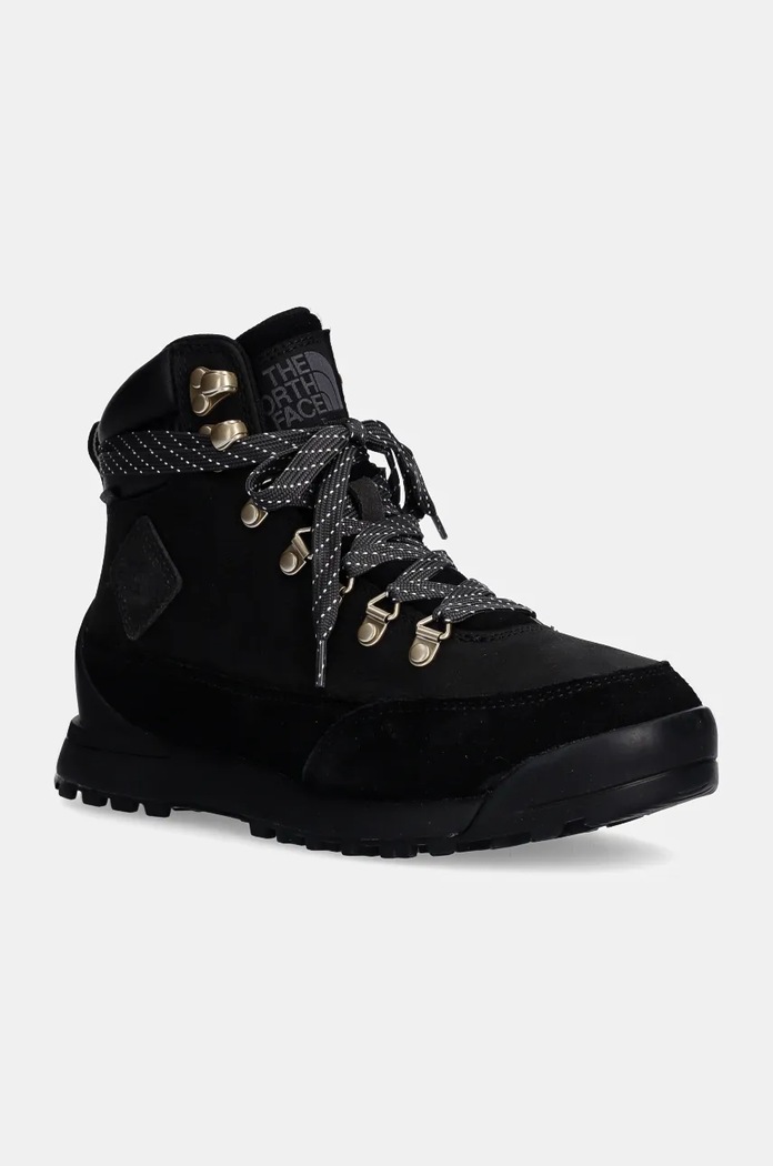 Cipele The North Face Back to Berkeley IV Leather zrnata koža crna NF0A8A9EKX71