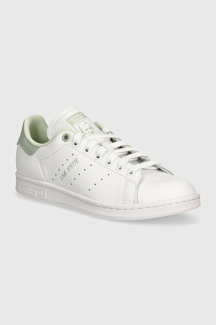 adidas Originals sneakersy skórzane Stan Smith płaska biały IF6998