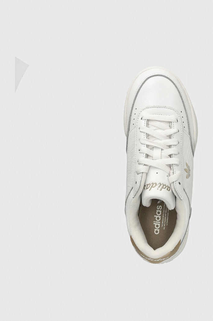 adidas Originals sneakersy skórzane Court Super biały IF9432