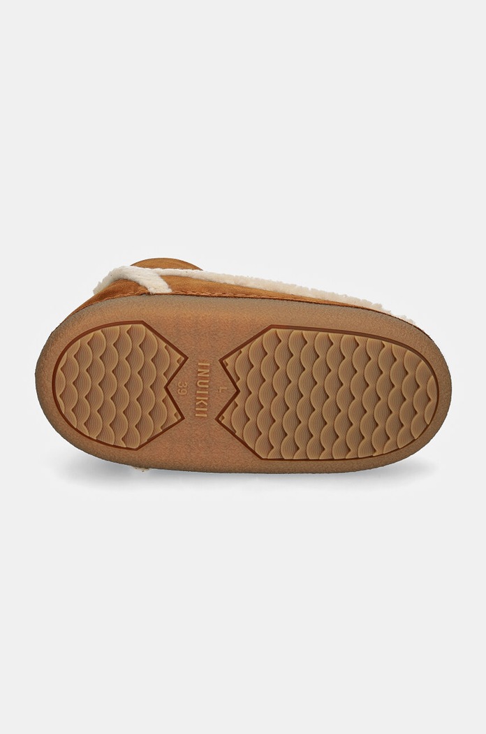 Semišové snehule Inuikii Classic Shearling Low 75101.009.Brown hnedá