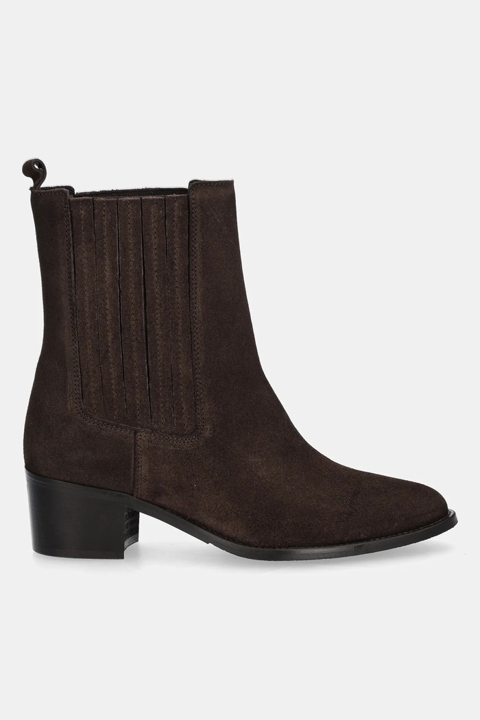 Bianco cizme din piele intoarsa BIACAROL 11301551 maro AW25