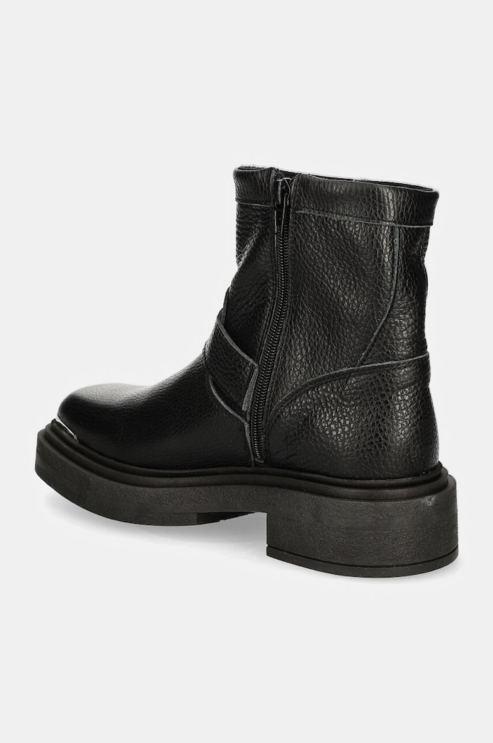Încălțăminte Steve Madden cizme de piele Choice SM11003227.017 negru