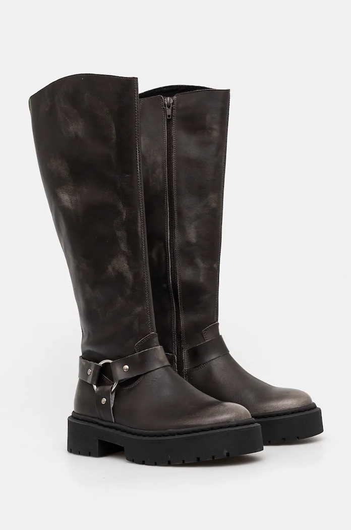 Obuv Vysoké čižmy Steve Madden Glimmer SM11003331.DGL hnedá