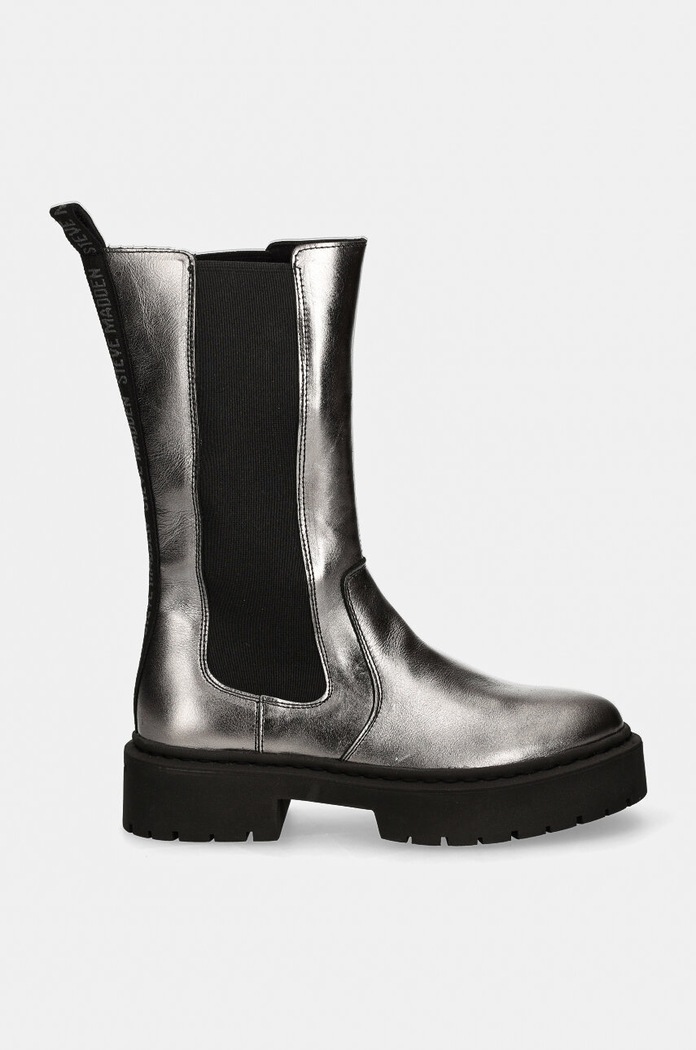 Členkové topánky Steve Madden Ginny SM11003332.C97 strieborná AW24