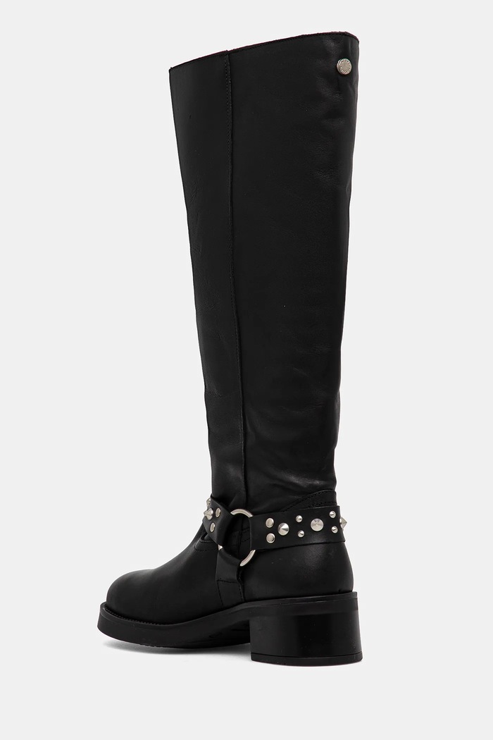 Obuv Kožené čižmy Steve Madden Brenna SM11003351.017 čierna