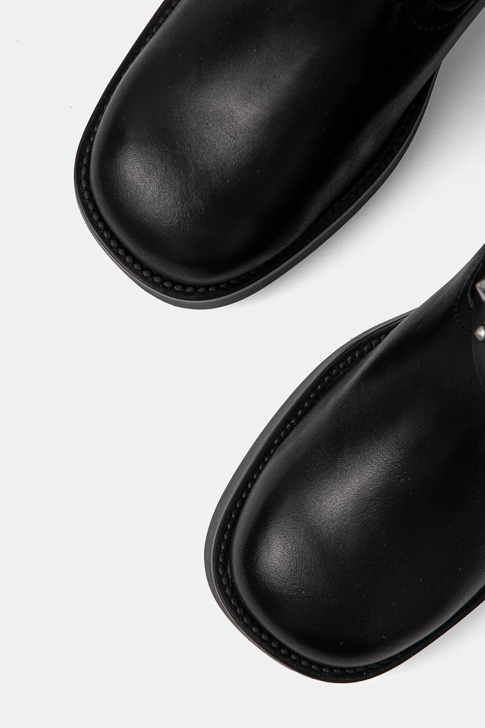 Kožené čižmy Steve Madden Brenna čierna SM11003351.017