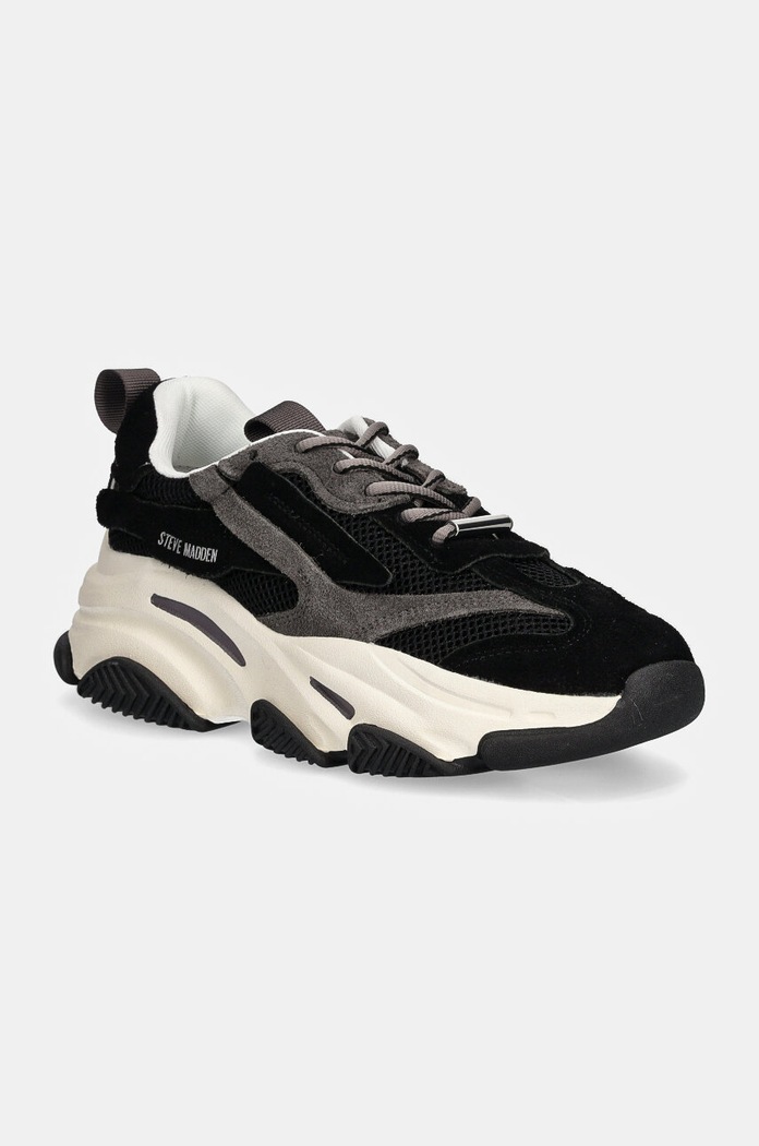 Steve Madden sneakers Possession-E sintetic negru SM19000033.BSO