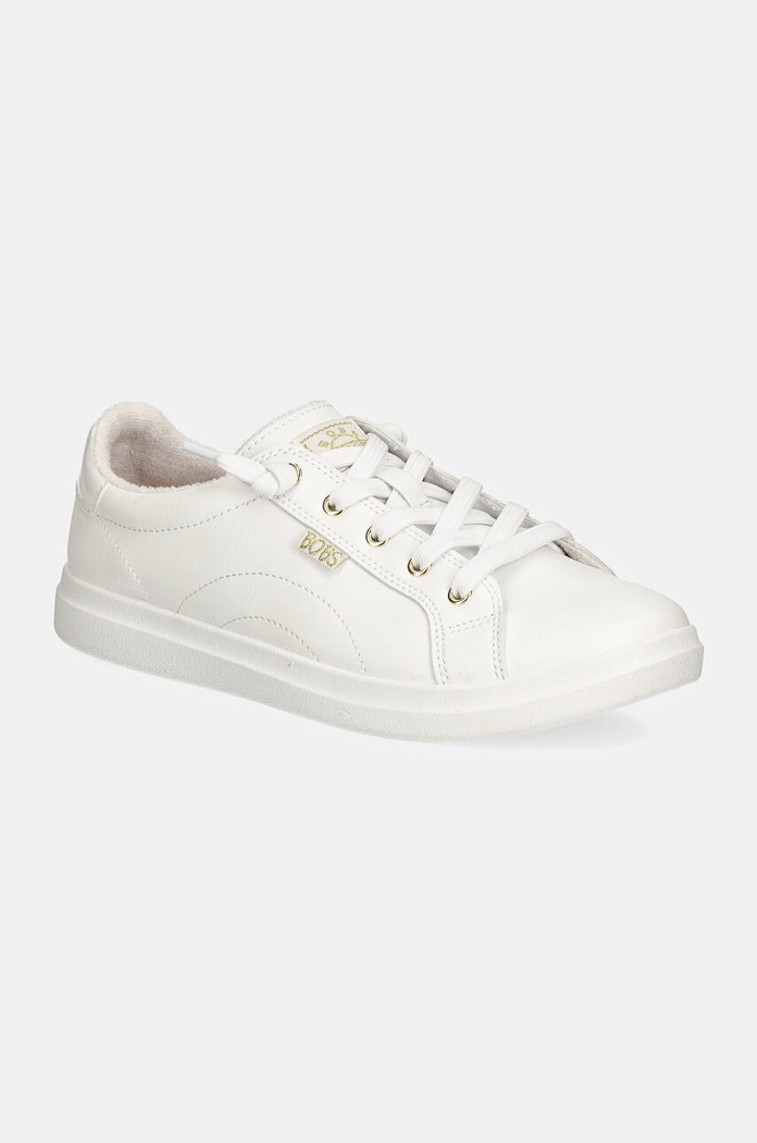 Sneakers boty Skechers BOBS DVINE INSTANT DELIGHT plochá bílá 114456