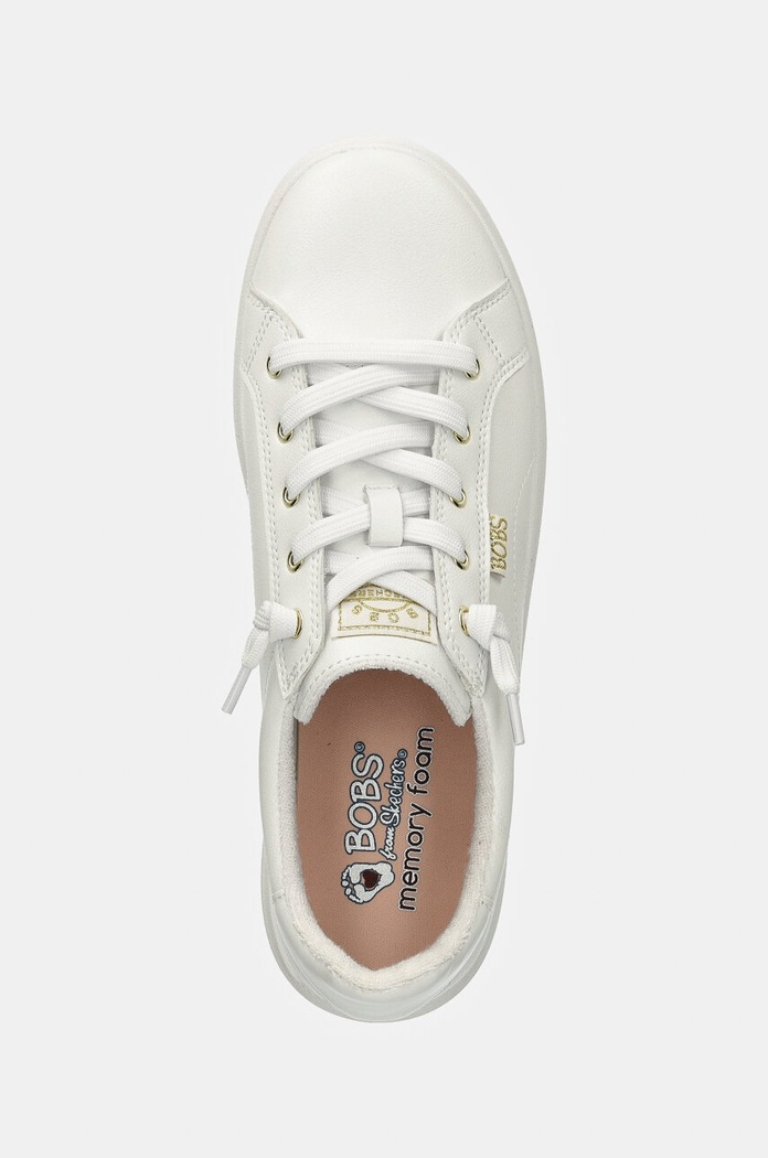 Sneakers boty Skechers BOBS DVINE INSTANT DELIGHT bílá 114456