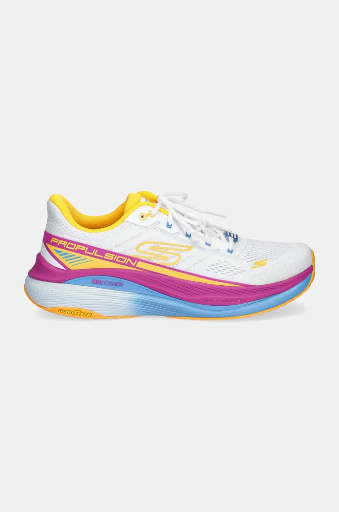 Běžecké boty Skechers Max Cushioning Propulsion 128901 bílá AW24