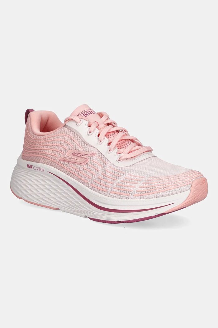 Skechers buty do biegania Max Cushioning Elite 2.0 syntetyczny różowy 129625