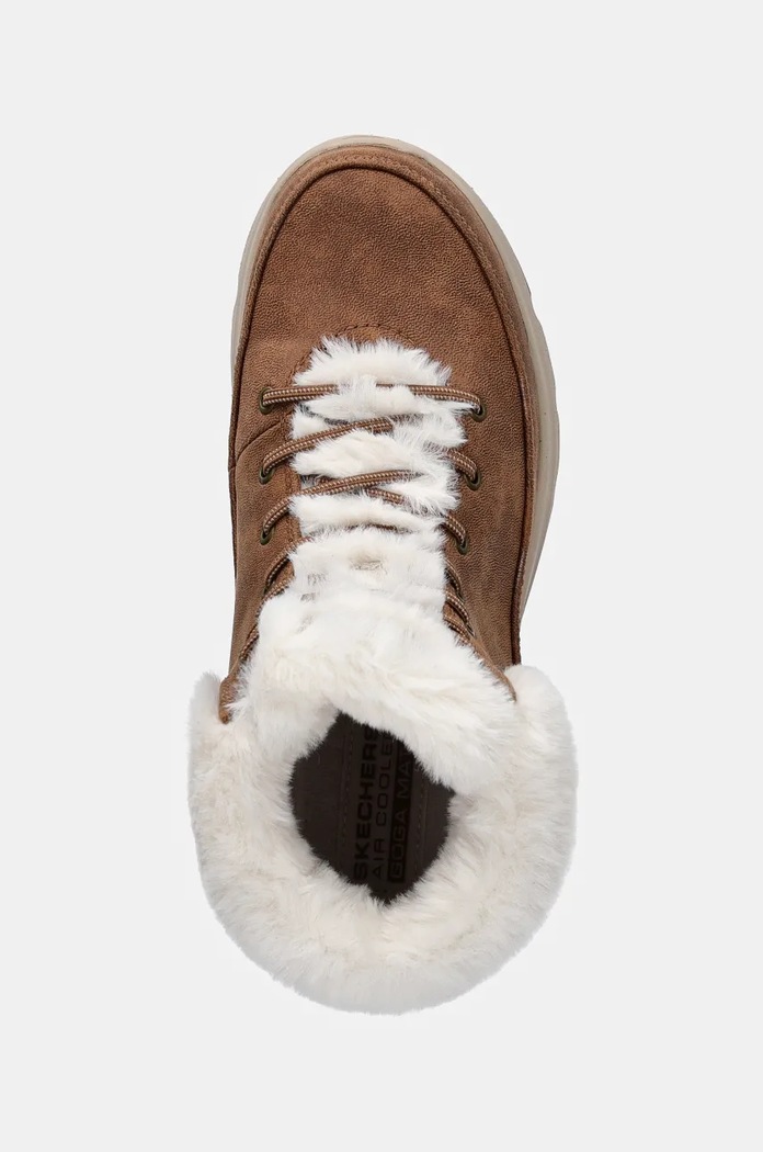 Členkové topánky Skechers GLACIAL ULTRA WOND hnedá 144202