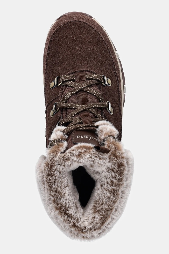 Snehule Skechers TREGO SNOW WORRIES Skechers 167882 hnedá