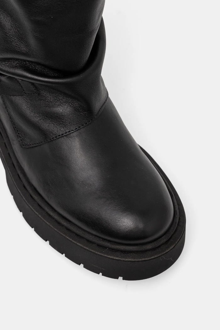 Δερμάτινες μπότες Steve Madden Godiva SM11003413.017 μαύρο