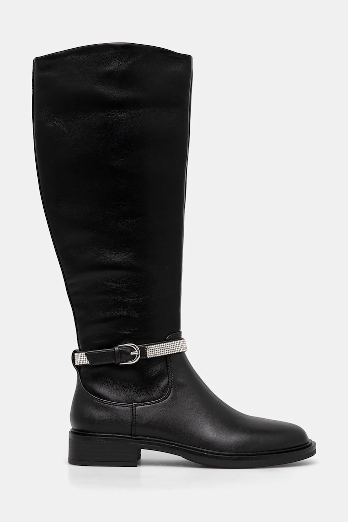 Steve Madden kozaki Riggs SM11003416.001 czarny AW24