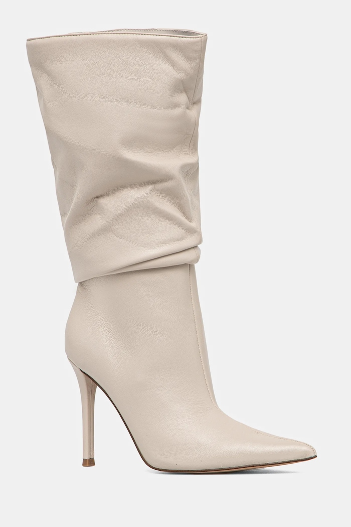 Vysoké čižmy Steve Madden Schmooze béžová SM11003453.253