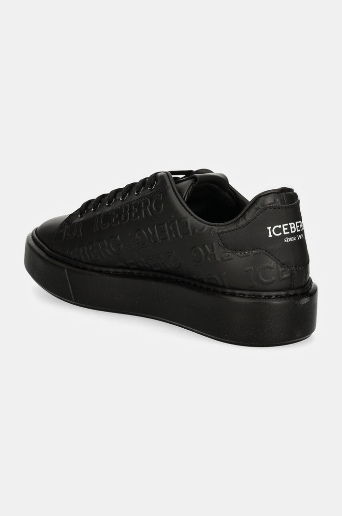 Încălțăminte Iceberg Sneakers din piele Bozeman ID211208 negru