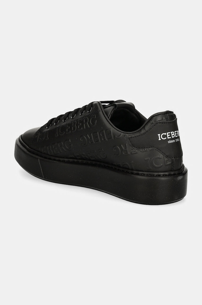 Încălțăminte Iceberg Sneakers din piele Bozeman ID211208 negru