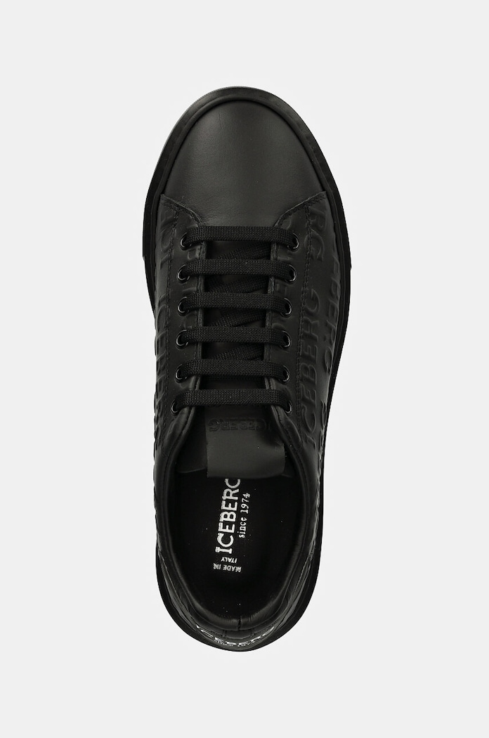 Sneakers din piele Bozeman Iceberg ID211208 negru