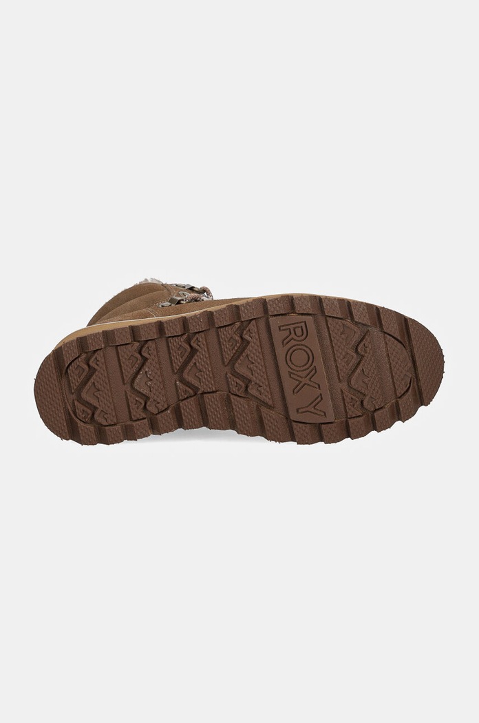 Roxy pantofi de piele intoarsa Bradie ARJB700758 maro