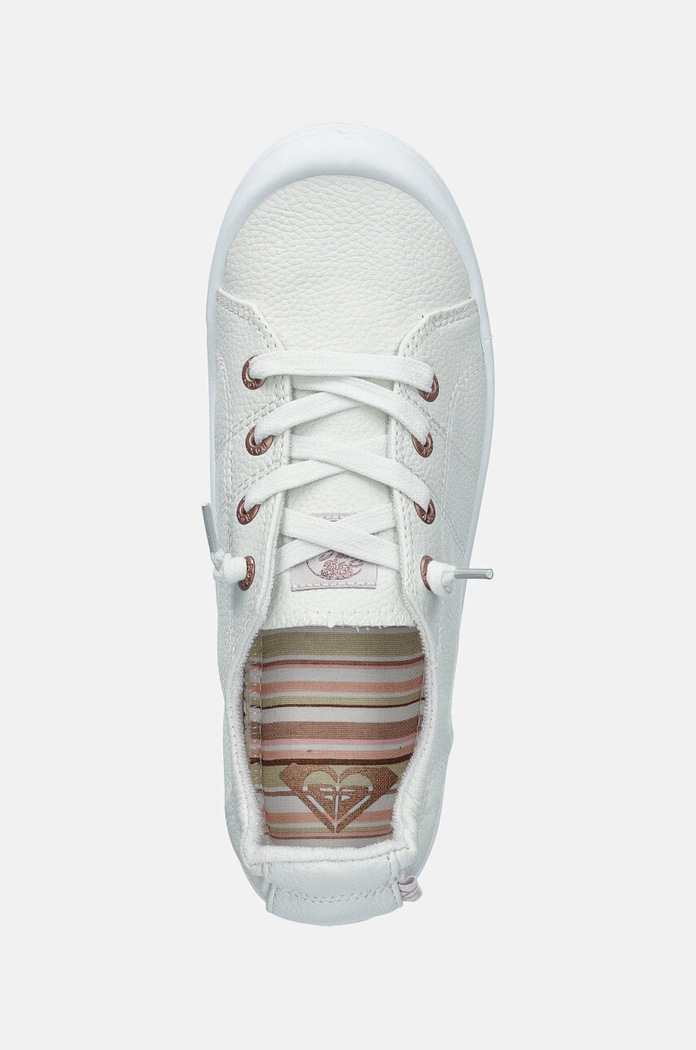 Sneakers boty Roxy Bayshore Plus bílá ARJS600569