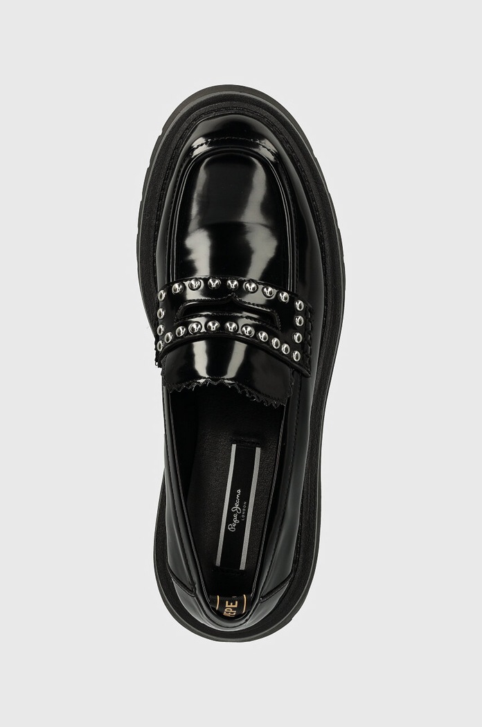 Mokasíny Pepe Jeans PLS10415 černá PLS10415