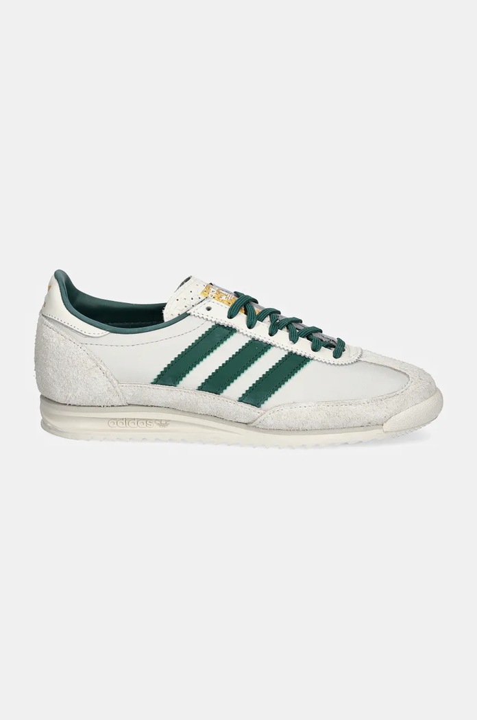 adidas Originals sneakersy skórzane Sl 72 OG W IF1940 szary AW24