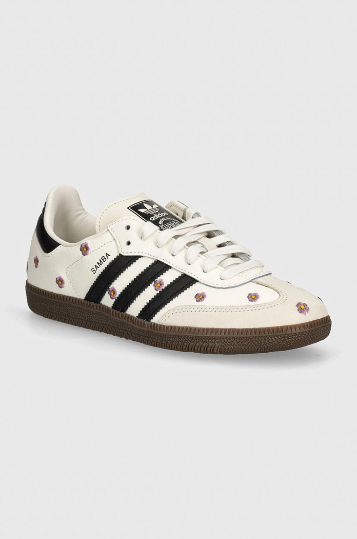 adidas Samba Light Purple Floral flat white IF4398