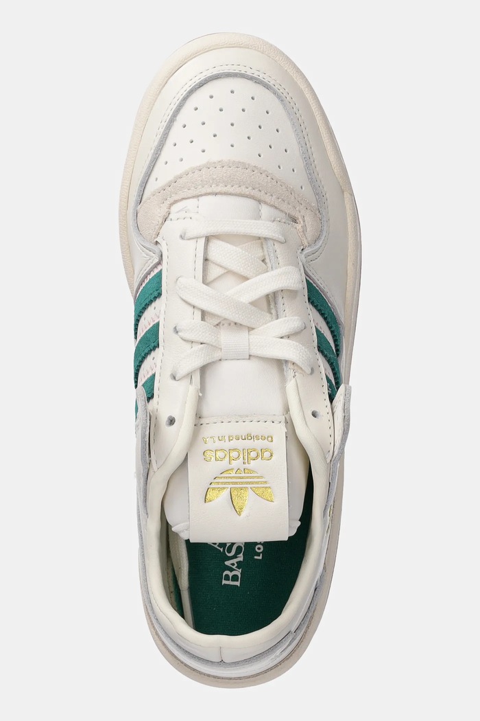 adidas Originals sneakers din piele Forum Low Cl W bej IF7220