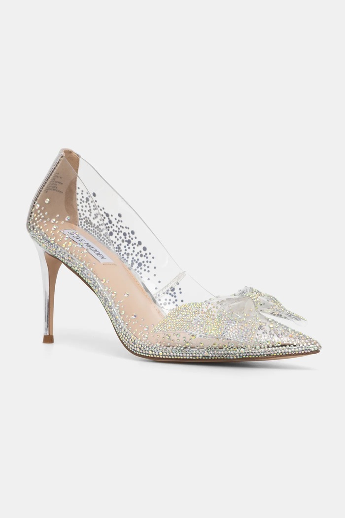 Steve Madden tűsarkú Luscious-R tűsarok áttetsző SM11002839.494