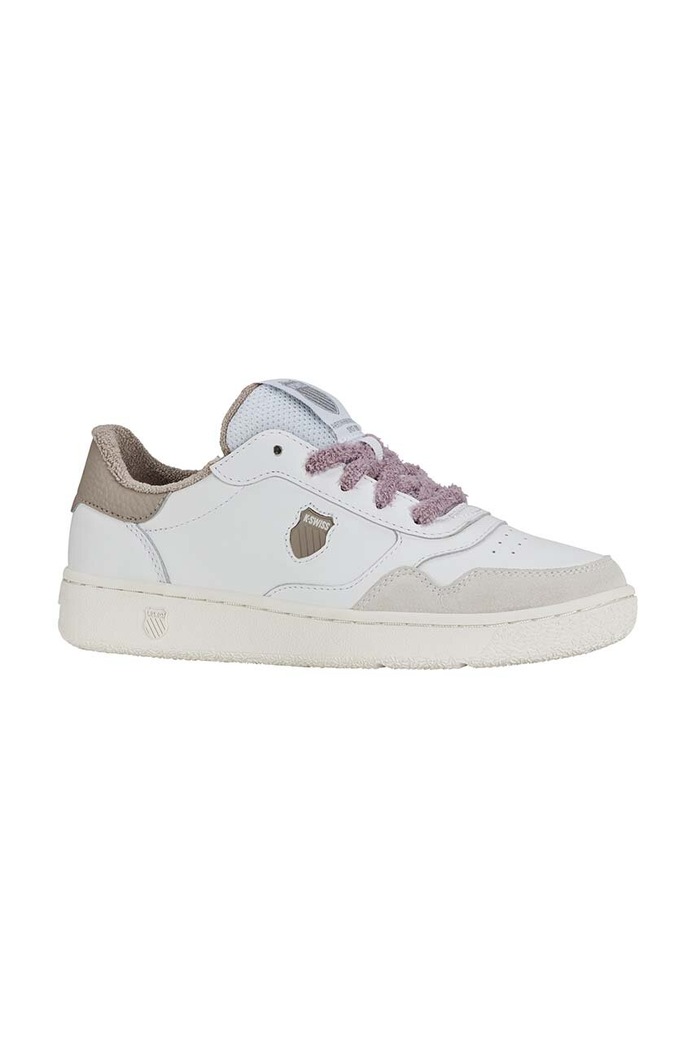 Kožené tenisky K-Swiss SLAMMSHIELD II 94312.116.M biela AW24